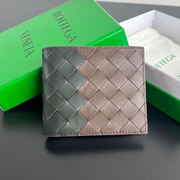 Bottega Veneta Black & White Wallet Replica 232798M1 Bottega Veneta Black & White Wallet Replica 232798M1