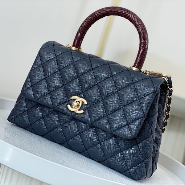 Super limited edition Chanel top handle flap bag replica shf52560