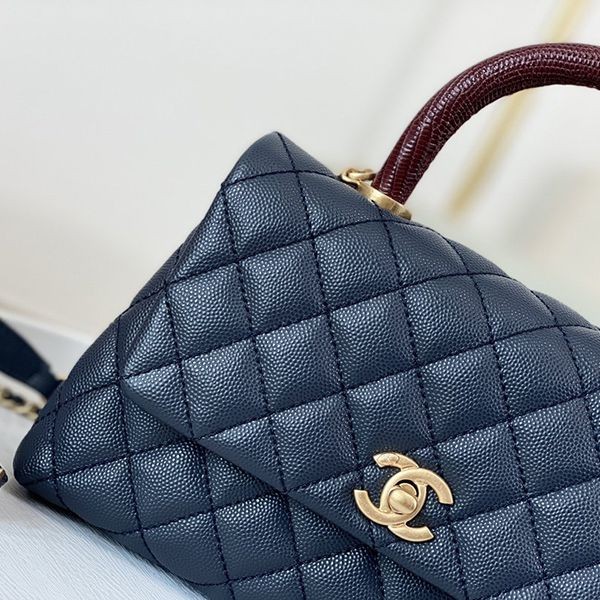 Super limited edition Chanel top handle flap bag replica shf52560