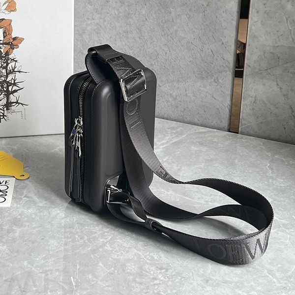 Loewe Molded Sling Replica Calfskin Sling Bag B987W42X07