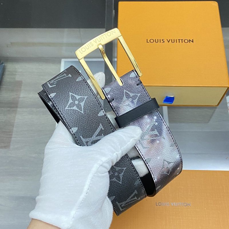 Hard to find Louis Vuitton Santur Downtown replica 40mm reversible belt vue06524