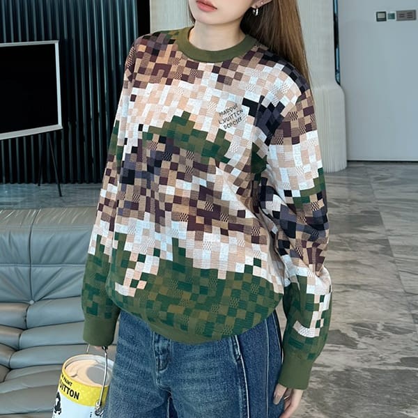 Super low price! Louis Vuitton Damier Cotton Jacquard Parallel import 1AFIVR