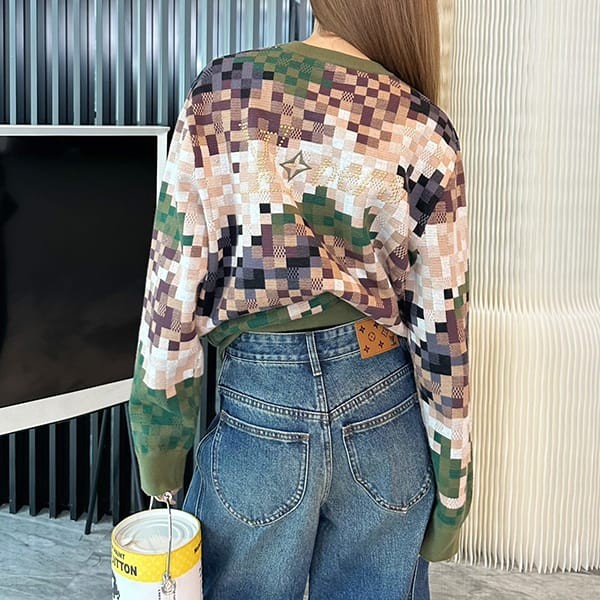 Super low price! Louis Vuitton Damier Cotton Jacquard Parallel import 1AFIVR