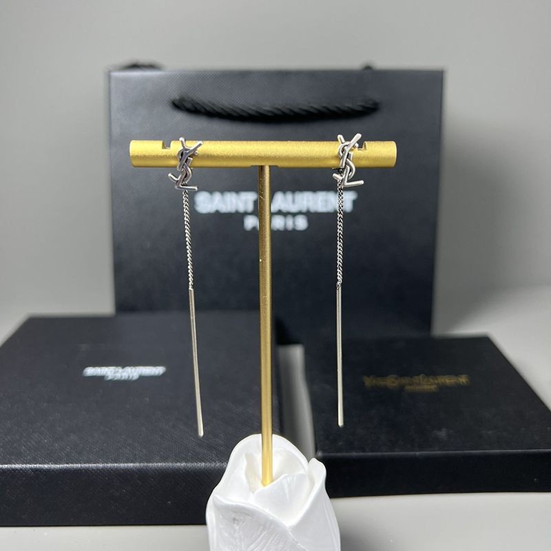 Very popular all over the world? Saint Laurent YSL Threader Opium Logo Earrings Replica Sas47845 Very popular all over the world? Saint Laurent YSL Threader Opium Logo Earrings Replica Sas47845