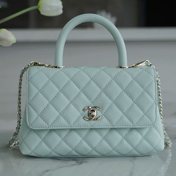 Very popular! Chanel Coco Handle Replica 24cm Mini Flap shq35698