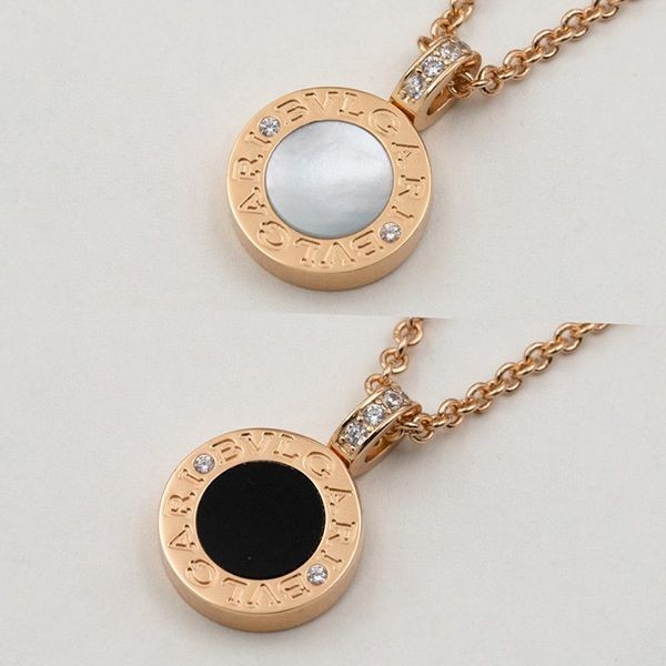 Stylish? Bvlgari 18K Gold Necklace Replica Buq91004