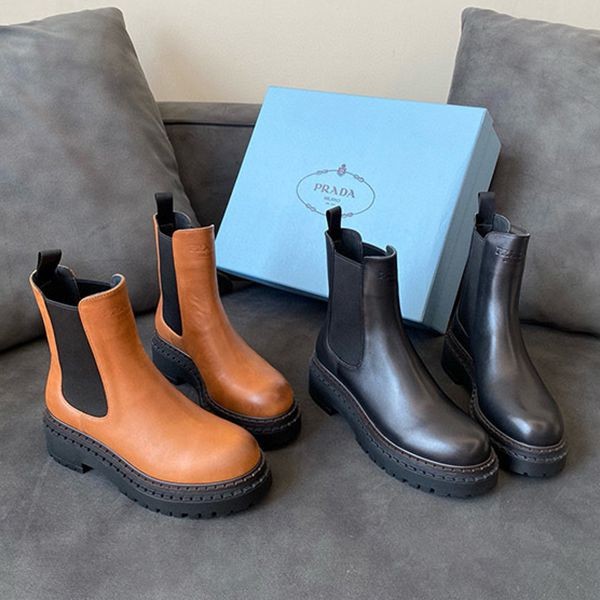 [Very popular! Must-see for fashionable girls?] Replica Prada short boots puj69105