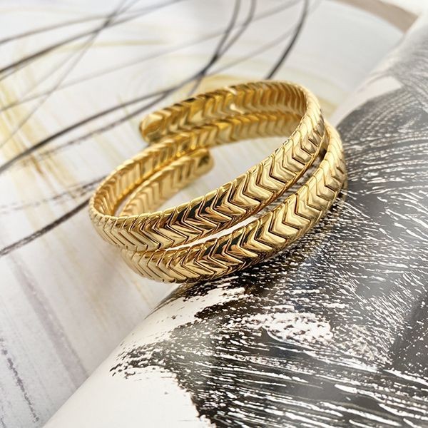 Limited quantity! Bulgari Serpenti replica Viper bracelet Bue29094