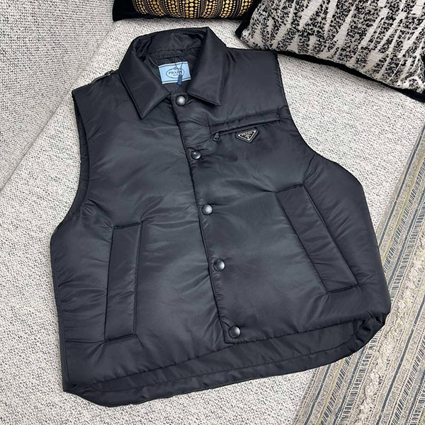 Prada technical fabric down vest replica put66827