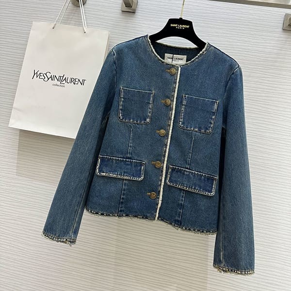 Secured Replica Saint Laurent Classic Denim Jacket Sam46444 Secured Replica Saint Laurent Classic Denim Jacket Sam46444