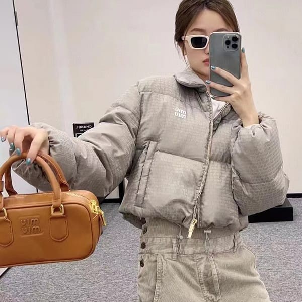 ☆Super popular☆ Miu Miu replica logo all-over down jacket myu84793 ☆Super popular☆ Miu Miu replica logo all-over down jacket myu84793