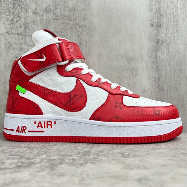 Hard to find Louis Vuitton x Nike replica Air Force 1 Mid by Virgil Abloh nar49102