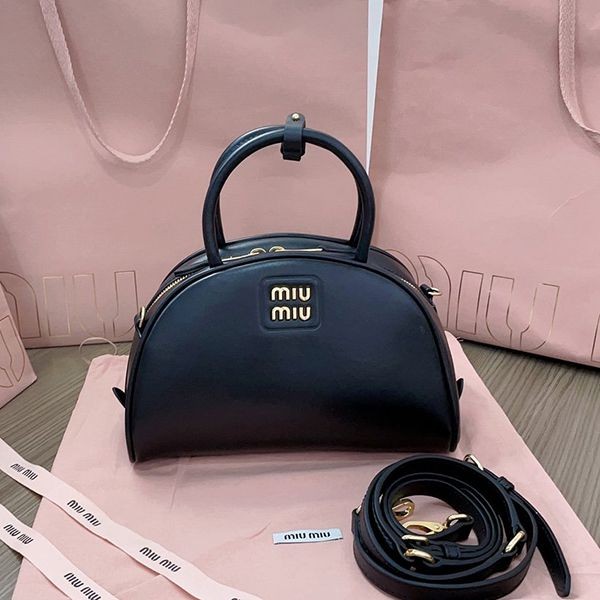 Miu Miu Leather Top Handle Bag Replica myr76528 Miu Miu Leather Top Handle Bag Replica myr76528