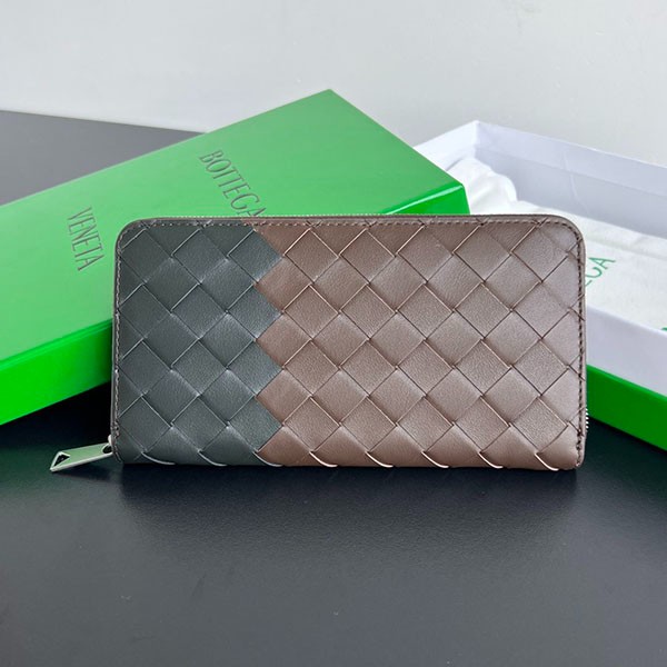 Bottega Veneta Intrecciato Zip Around Wallet Replica boj90020 Bottega Veneta Intrecciato Zip Around Wallet Replica boj90020