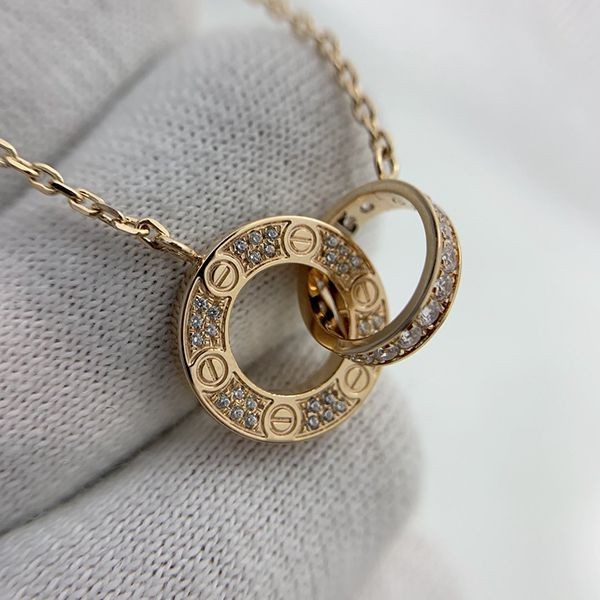 Stylish? [Cartier] LOVE Necklace Replica kac76769