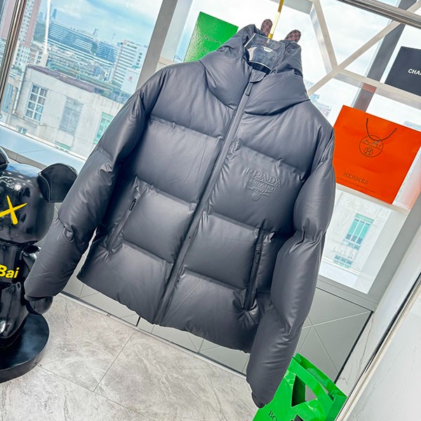 Prada Replica Technical Fabric Down Jacket put32642