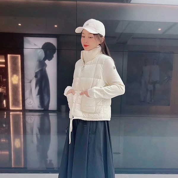 《Moncler replica》Popular★Zippered quilted wool cardigan mog94391