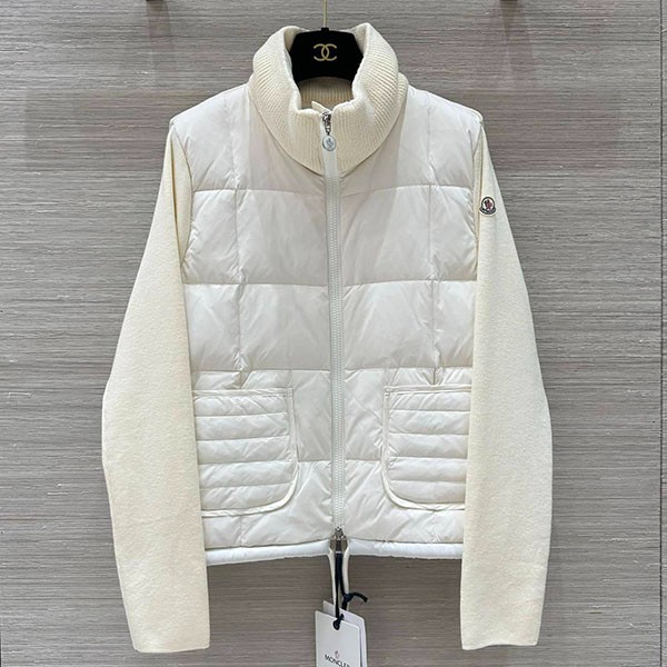 《Moncler replica》Popular★Zippered quilted wool cardigan mog94391