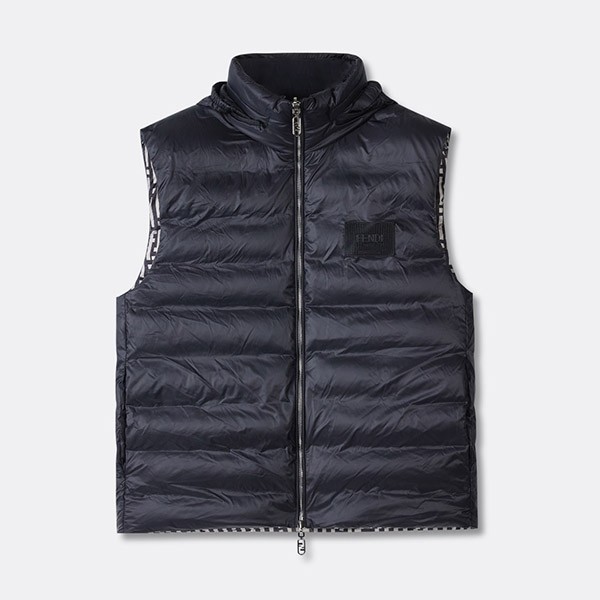 Popular Fendi reversible down vest feu41356 Popular Fendi reversible down vest feu41356
