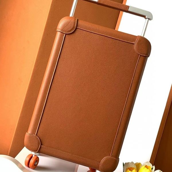 Very popular! Hermes suitcase copy 20 inch boarding case eru49065