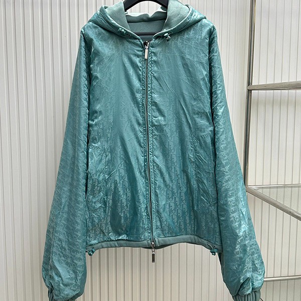 Nice Dior reversible copy zip-up hoodie den28828