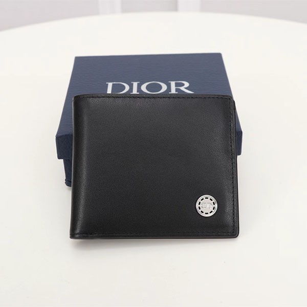 Dior CD Bi-fold Wallet Replica 2LEBH027CDB Dior CD Bi-fold Wallet Replica 2LEBH027CDB