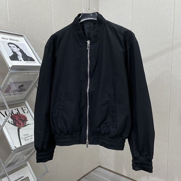 Super limited edition? Dior CD logo embroidered long sleeve jacket fake dew85657