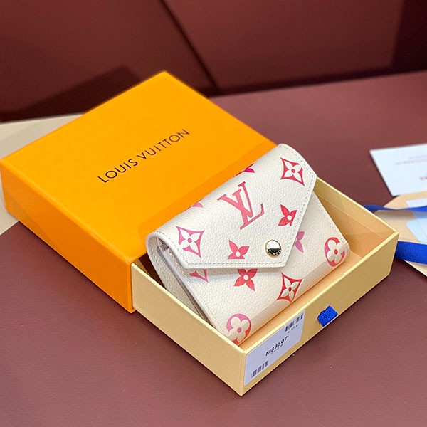 Cute gradation Louis Vuitton replica Portefeuille Victorine folding wallet M83507