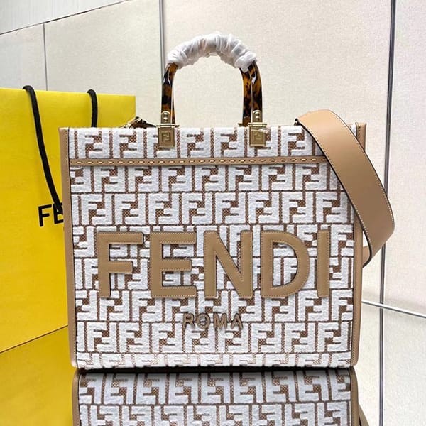 n-grade recommended Fendi Sunshine Medium Tote Bag fake 8BH386 APZLF1MB1