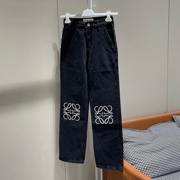 Nice Loewe Denim Anagram Baggy Jeans Parody S359Y11X43 Nice Loewe Denim Anagram Baggy Jeans Parody S359Y11X43