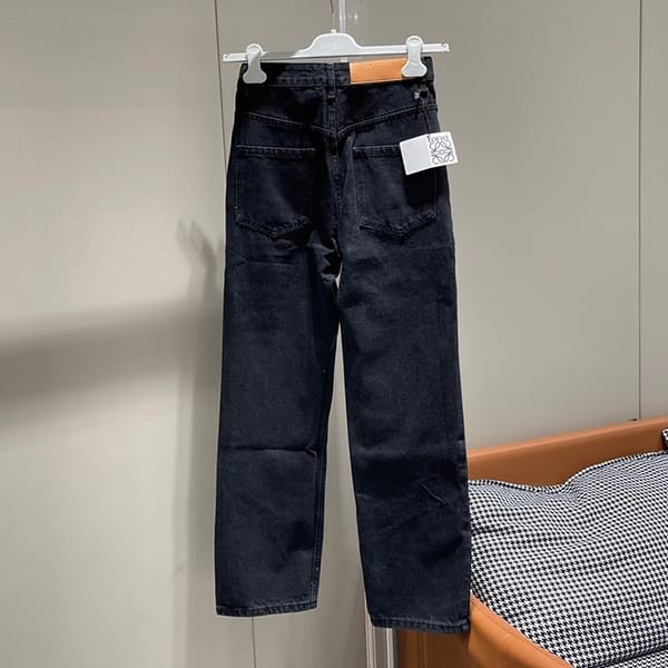 Nice Loewe Denim Anagram Baggy Jeans Parody S359Y11X43