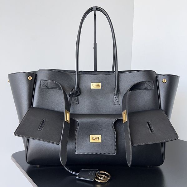 Attention ★ Balenciaga copy Bel Air small shoulder bag leather logo bag26279