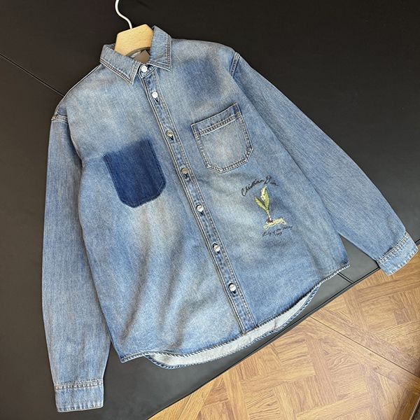 Extremely rare! Dior denim jacket replica den71636