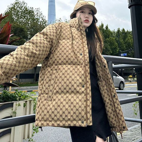 Luxury brand Balenciaga x Gucci Hacker copy down jacket bau61171