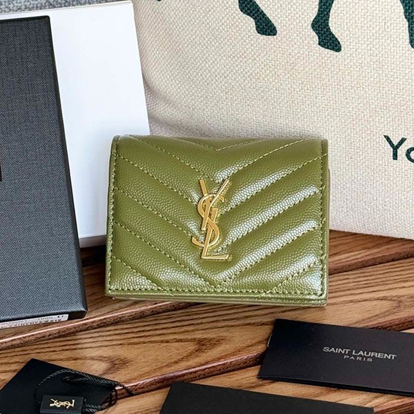 Attention ★ Saint Laurent YSL logo monogram bi-fold wallet replica San83861 Attention ★ Saint Laurent YSL logo monogram bi-fold wallet replica San83861