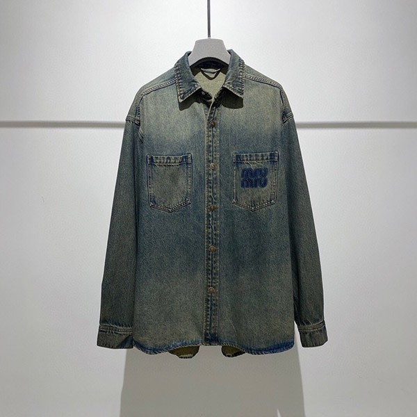 miumiu denim jacket replica myf24675 miumiu denim jacket replica myf24675