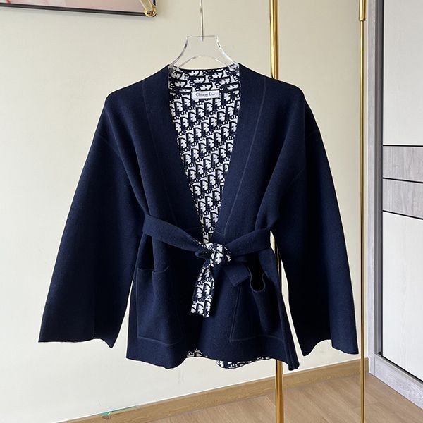 Favorite? Dior◇ Belted Kimono Jacket Replica◇ Reversible des91145
