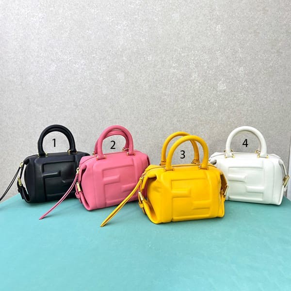 Hard to find Fendi replica FF Cube leather mini bag in 4 colors fey57620