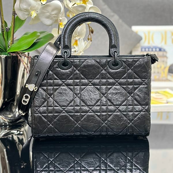 Free shipping Dior replica Lady D-Sire medium bag dei28272