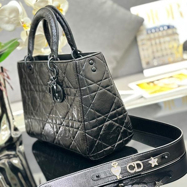 Free shipping Dior replica Lady D-Sire medium bag dei28272