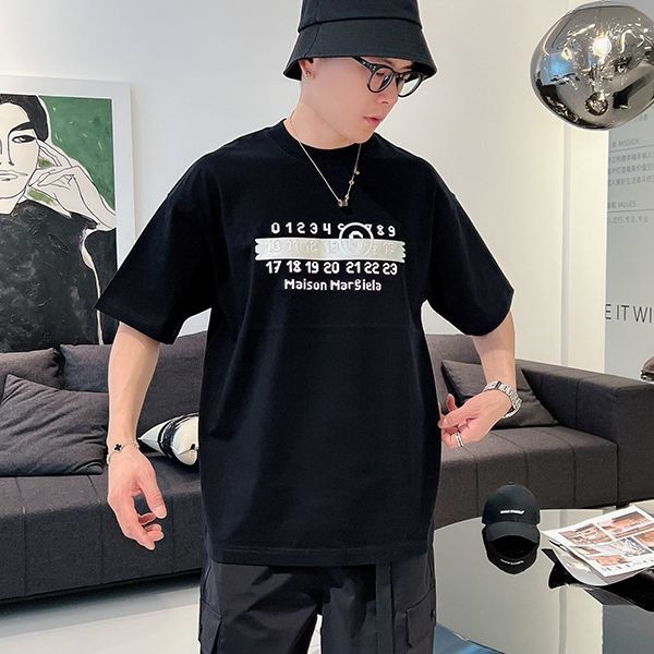 Super popular Maison Margiela MM6 short sleeve t-shirt copy black Mac67837 Super popular Maison Margiela MM6 short sleeve t-shirt copy black Mac67837