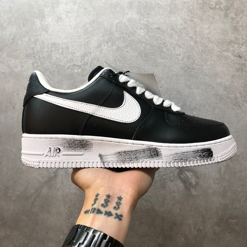 No.1 Popular Piece Minus One Replica x Nike Air Force 1 Low "Paranoise" Black/White AQ3692001