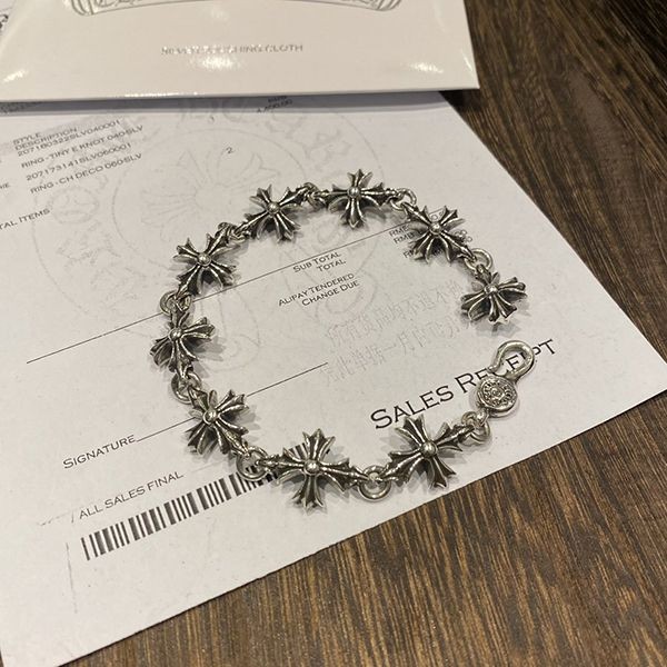 Limited edition rare Chrome Hearts CH Plus bracelet replica Kur36223 Limited edition rare Chrome Hearts CH Plus bracelet replica Kur36223