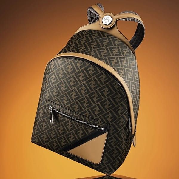 Autumn/Winter Sale Fendi Grade N Brown FF Fabric Backpack fem45050 Autumn/Winter Sale Fendi Grade N Brown FF Fabric Backpack fem45050