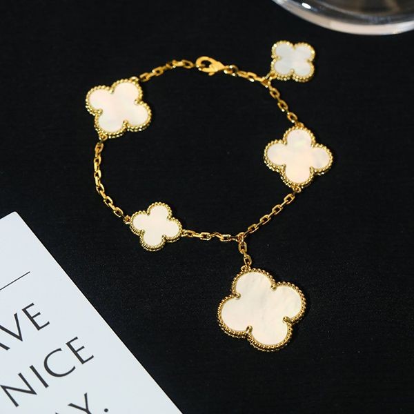 High quality???Van Cleef & Arpels replica vintage Alhambra bracelet vai20846