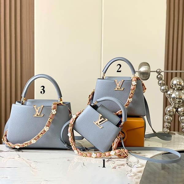 [Very easy to use] Louis Vuitton Capucines BB handbag replica 3 sizes M23326