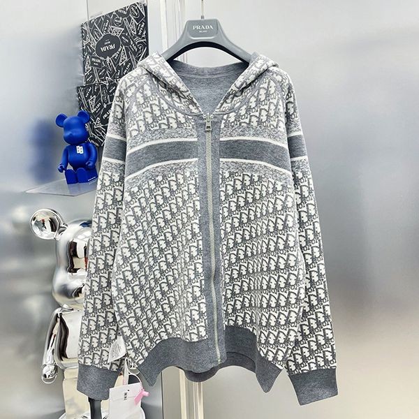 [Very Popular] Dior☆Parka Copy Oblique Reversible Logo 054G12AM055