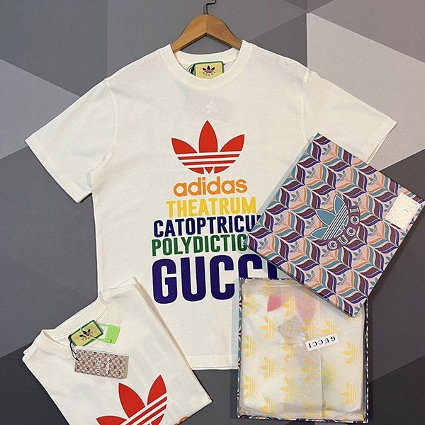 Recommended adidas x Gucci cotton jersey T-shirt guw27024 Recommended adidas x Gucci cotton jersey T-shirt guw27024