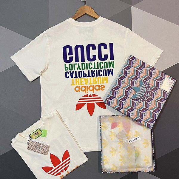 Recommended adidas x Gucci cotton jersey T-shirt guw27024