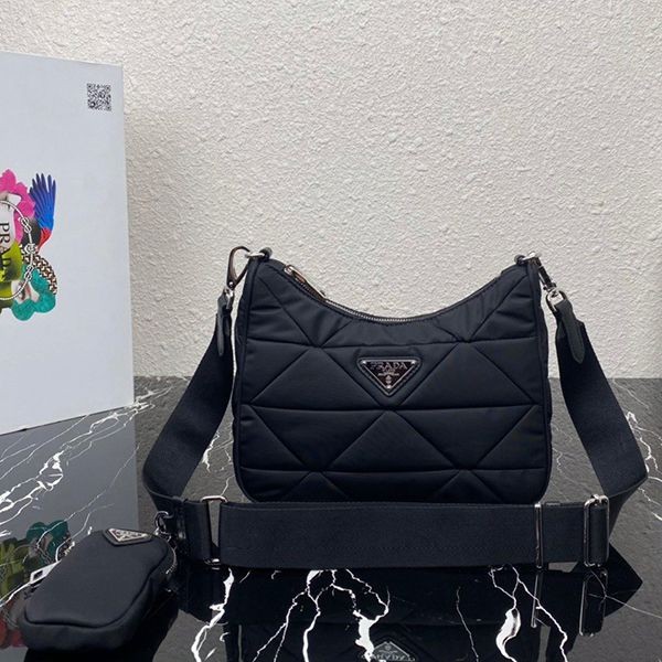 Recommended Prada Padded Nylon Shoulder Bag Replica 1BC11 Recommended Prada Padded Nylon Shoulder Bag Replica 1BC11